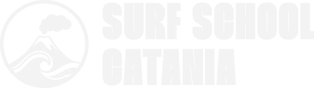 Logo Surf School Catania bianco